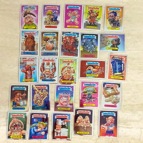 Topps Garbage Pail Kids 2022 Chrome Series 5 GPK Trading Cards Lot Of 25 Card - Picture 1 of 12